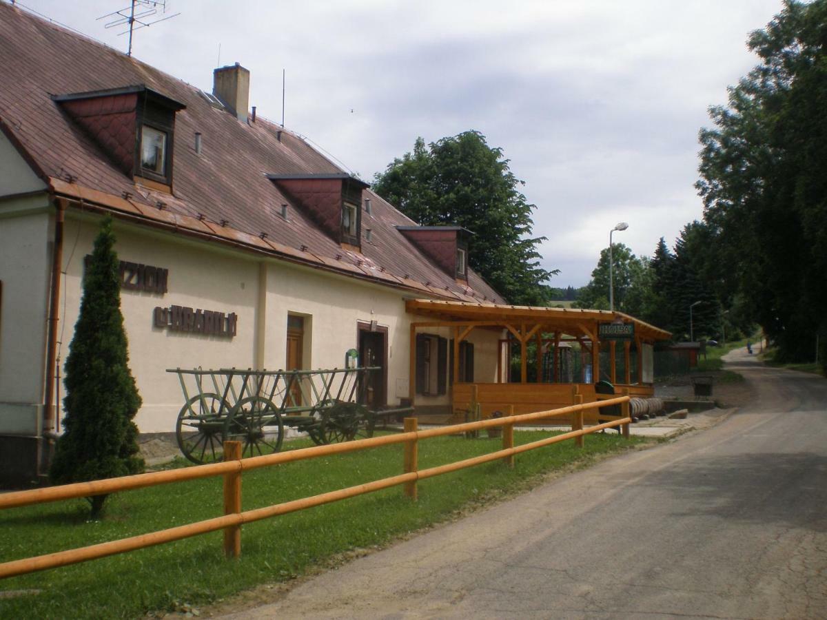Penzion U Hradilu Vrbno pod Pradědem Eksteriør bilde